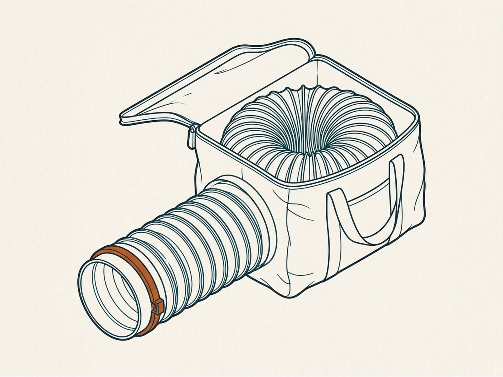 Allegro 8 in x 15 ft Ducting Canister, 8 in x 15 ft Ducting Canister